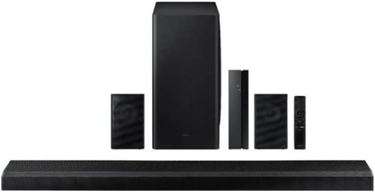 SAMSUNG HW-Q850A/ZA 5.1.2-Channel Soundbar with Dolby Atmos/DTS:X - Black