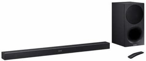SAMSUNG HW-MM45C/ZAR Surround Certified Wireless 2.1 Channel 320W 35.7 Home Speaker Set of 2 Dark Gray