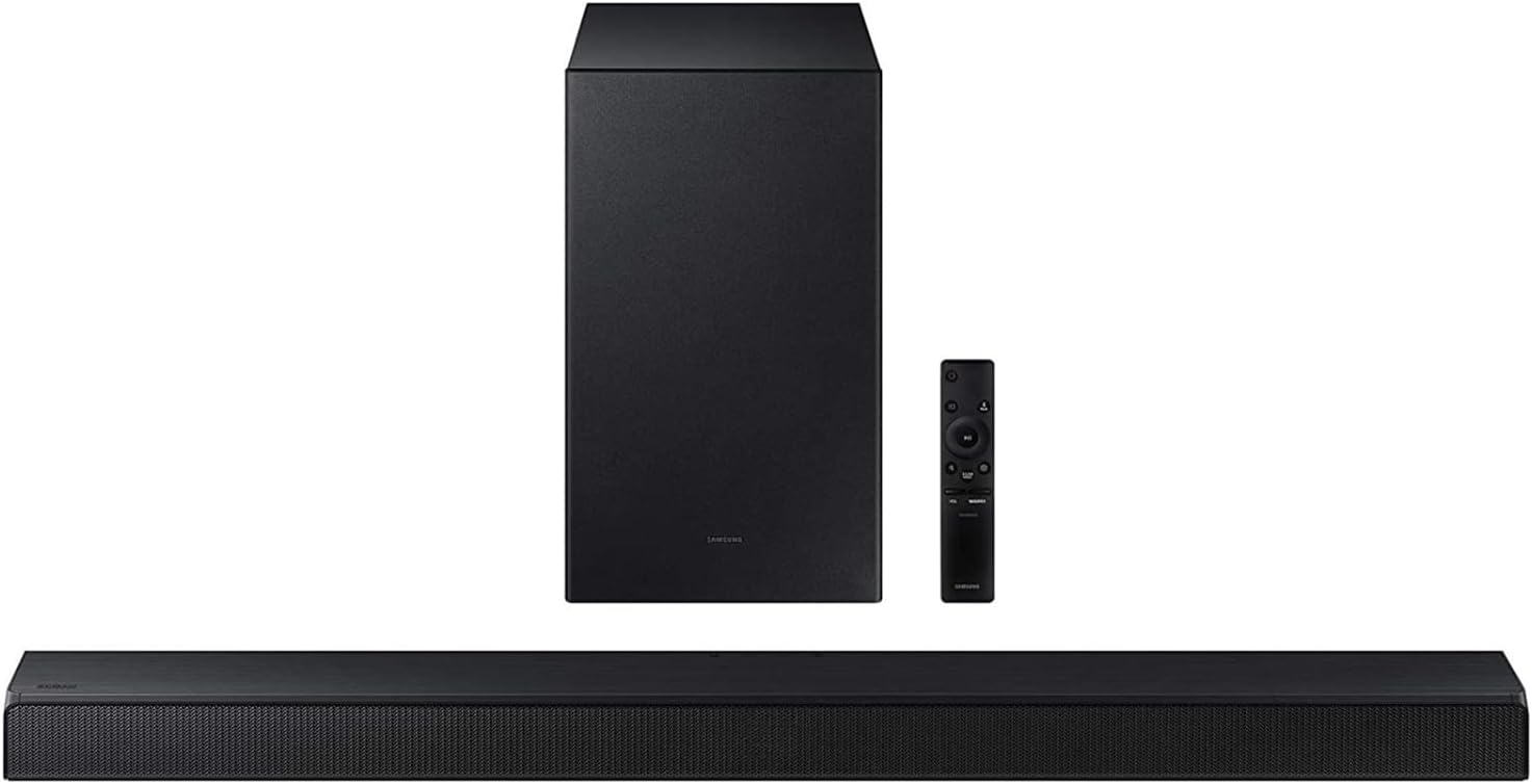 SAMSUNG 3.1Ch Soundbar w/Wireless Sub Dolby Atmos Black - HW-Q6CB