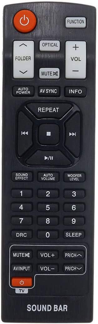 New Replacement Remote Control fit for NB2520A NB2430A NB5541 NB3530A LG Sound bar System