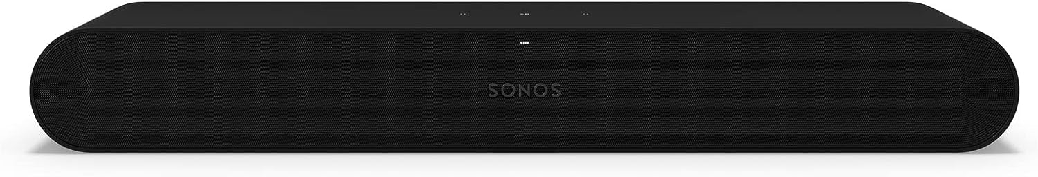 Sonos Ray Essential Soundbar, for TV, Music and Video Games - Black