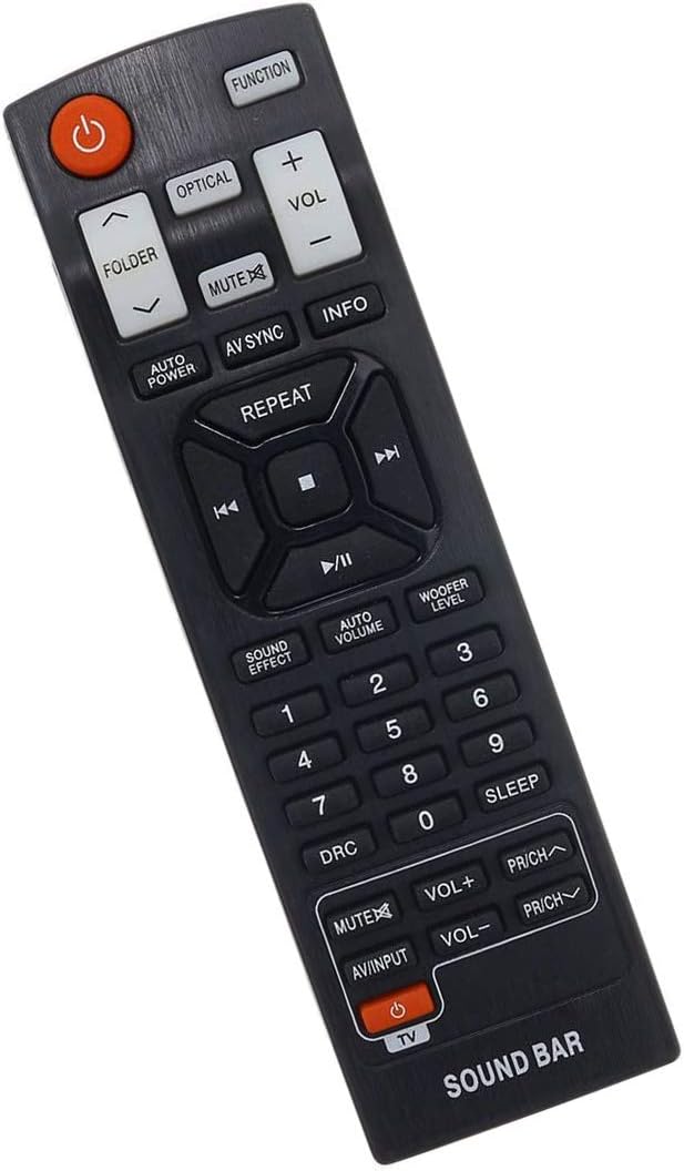 New Replacement Remote Control fit for NB2520A NB2430A NB5541 NB3530A LG Sound bar System