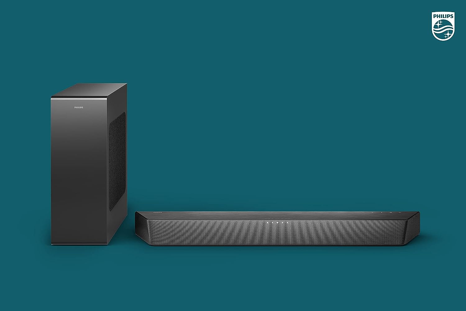 PHILIPS B7207 2.1-Channel Soundbar with Wireless Subwoofer and Dolby Digital Plus