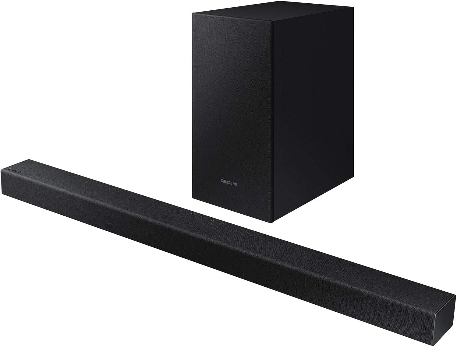 SAMSUNG HW-T450 200W 2.1-Channel Soundbar System with Subwoofer, Bluetooth (Renewed)