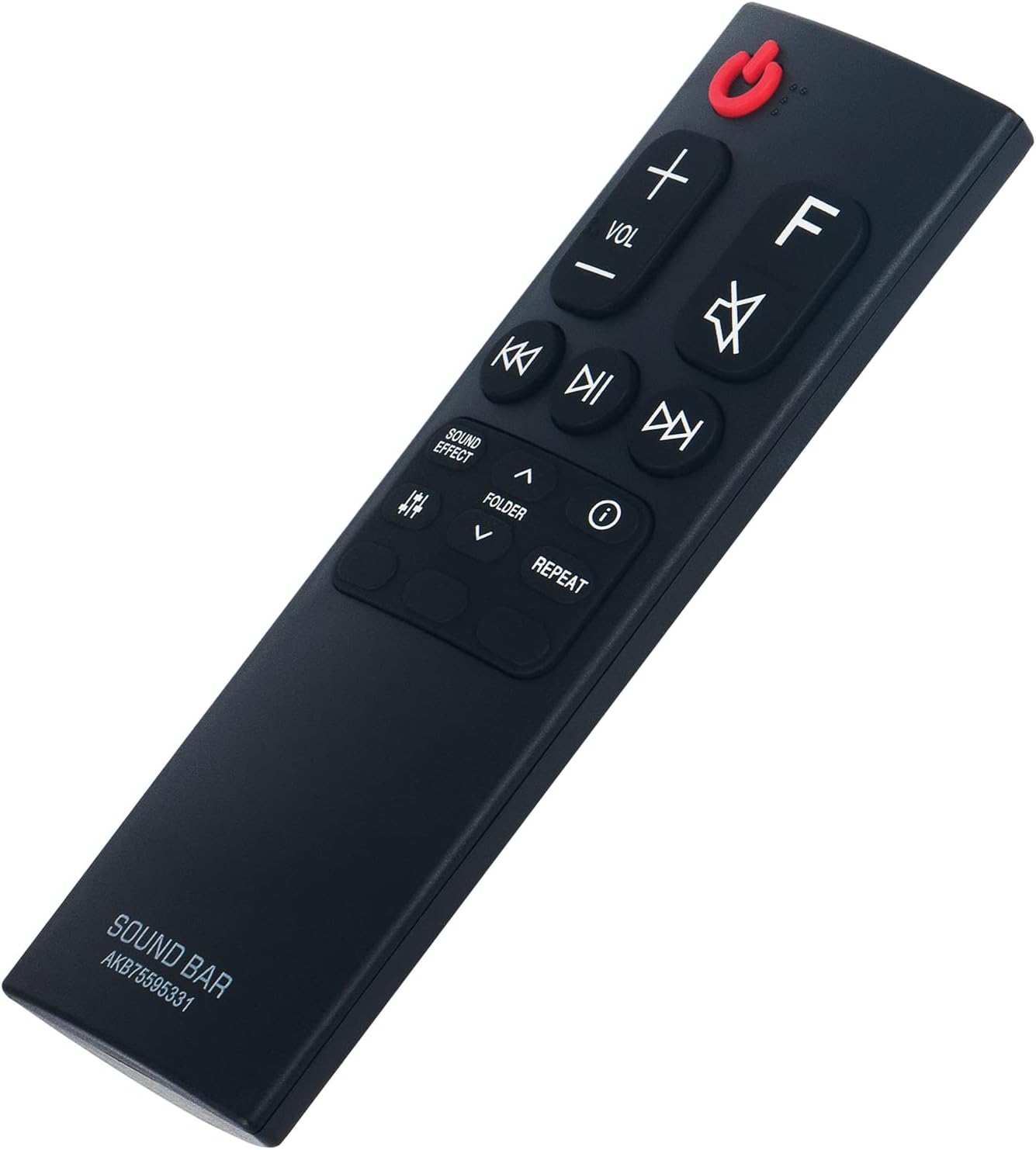 AKB75595331 Replacement Remote Control Applicable for LG Sound Bar SL6Y SPL5B-W SN6Y SPN5B-W SL4 SPH4B-W SL5Y SN7CY SNC4R SPH4B-W SPJ4-S S65S3-S SL4Y SL7Y SLM4R SN6 SPN5BM-W