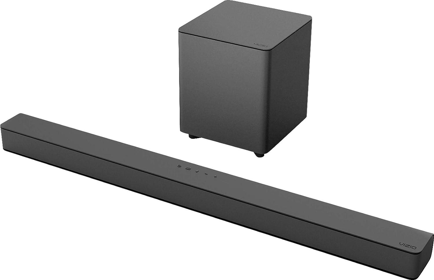 VIZIO V-Series 2.1 Channel Soundbar System with 5-inch Wireless Subwoofer - Black (Renewed)
