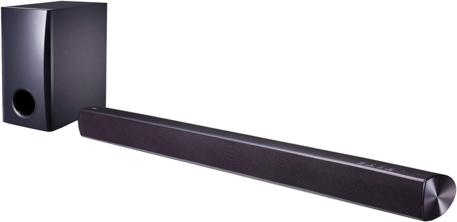 LG SJ2 Soundbar with Subwoofer 2.1 Ch 160W with Bluetooth Connectivity (Renewed)