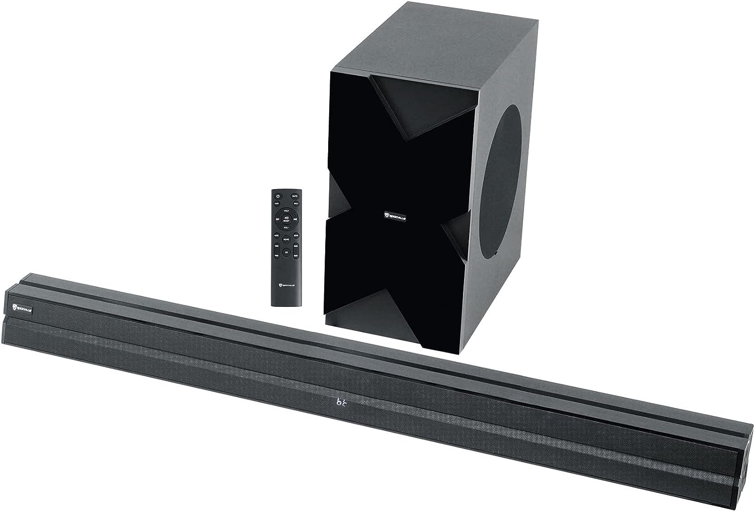 Rockville Dolby BAR Home Theater Sound Bar w/Wireless Subwoofer, Bluetooth/HDMI