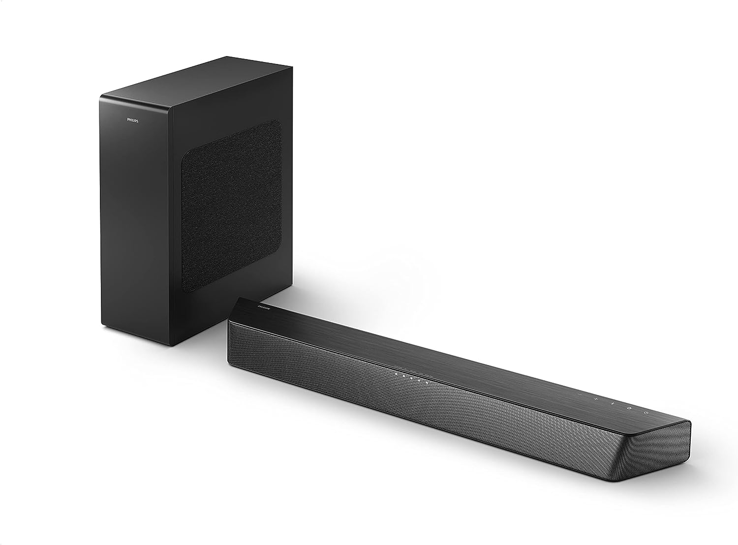 PHILIPS B7207 2.1-Channel Soundbar with Wireless Subwoofer and Dolby Digital Plus