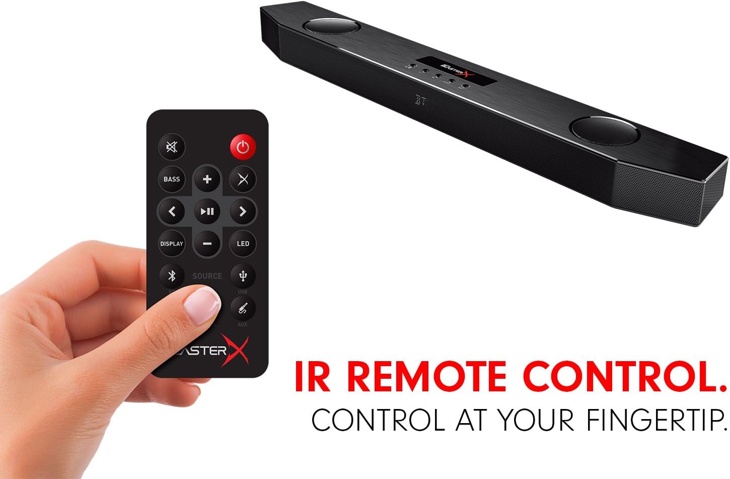 Sound BlasterX Katana Multi-Channel Surround Gaming and Entertainment Soundbar - Hardware Processing, Supports Dolby Digital 5.1 Decoding, Bluetooth-Enabled, for PC, Mac, PS4, and Other Consoles