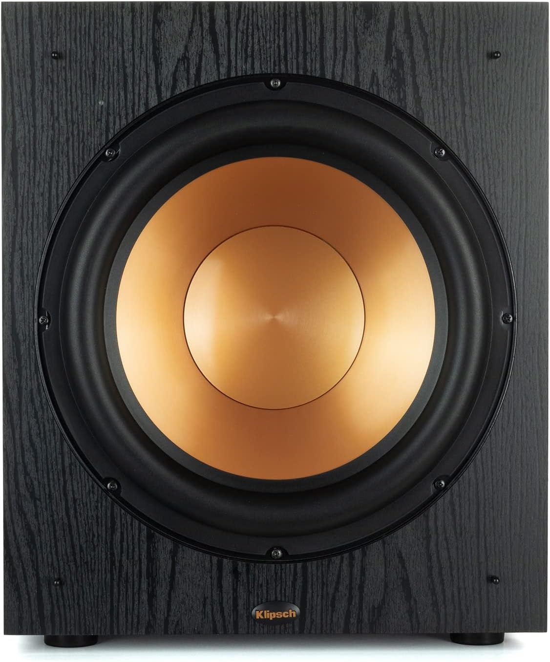 Klipsch Synergy Black Label Sub-120 12” Front-Firing Subwoofer with 200 Watts of continuous 400 watts of Dynamic Power, and Digital Amplifier for Powerful Home Theater Bass in Black