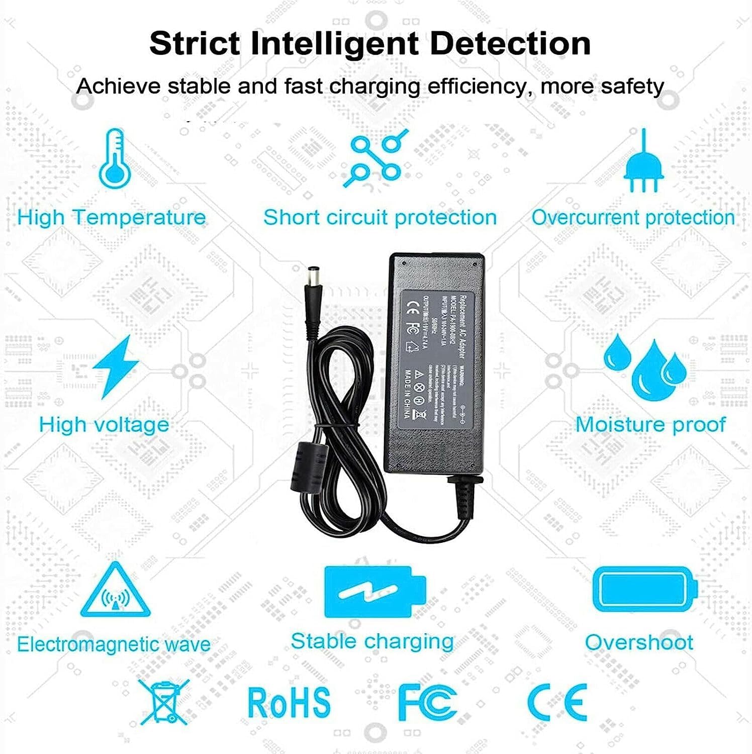 GIZMAC AC/DC Adapter for Samsung HW-H355 HW-H355/XU HW-H355XU HW-H355/EN HW-H355EN HWH355 Sound Bar Wireless Audio Soundbar : Electronics