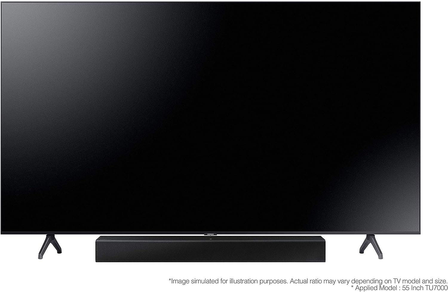 SAMSUNG HW-T400 2.0 Channel Sound bar with Built-in Woofer 110-240 Volt