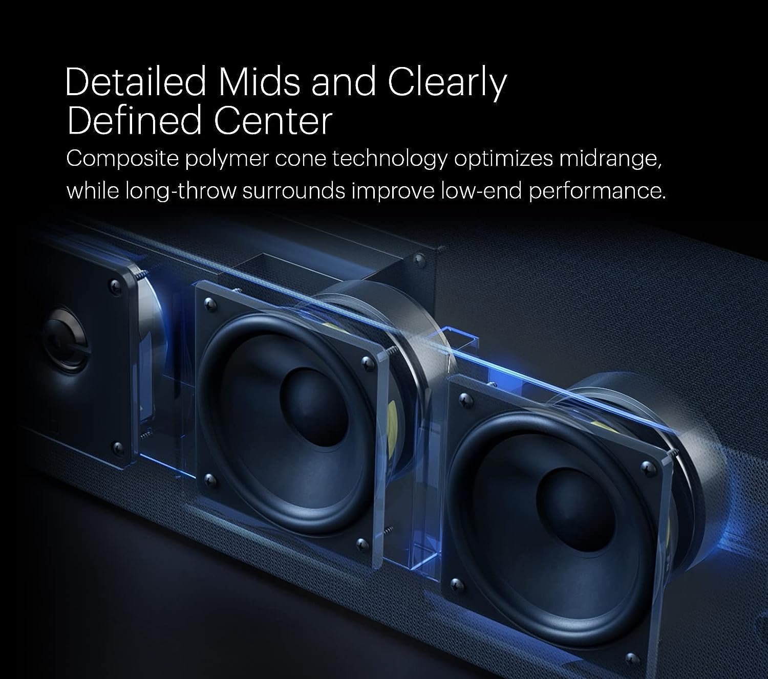 Definitive Technology Dymension DM20 Slim Center Channel Speaker