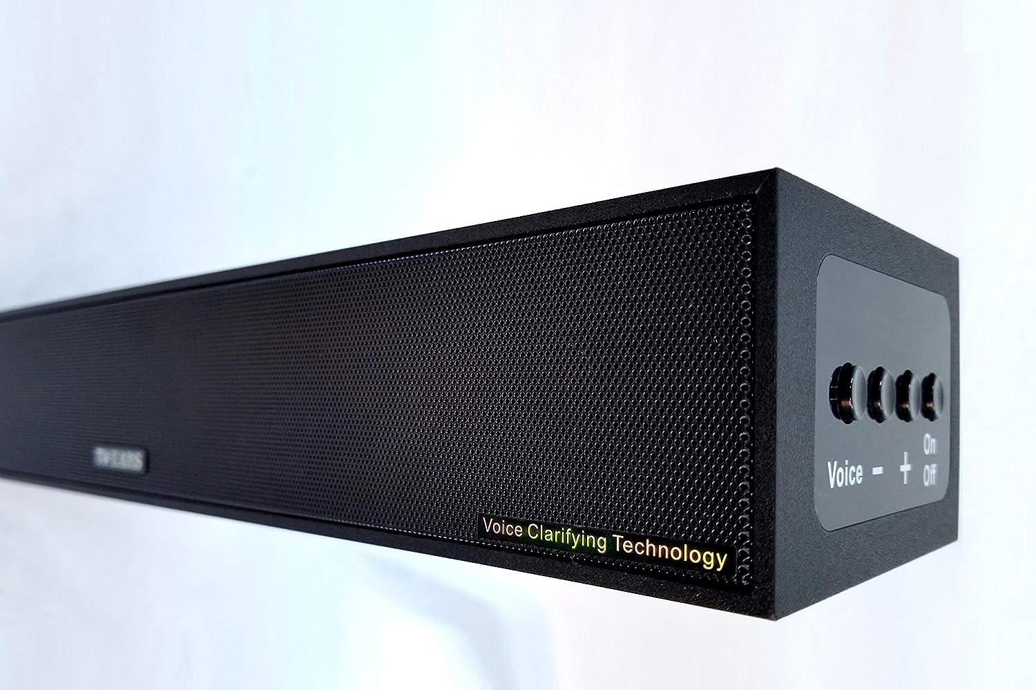 TV Ears Voice Clarifying TV Sound Bar – TV Speaker System for Great Sound and Hearing TV Dialog More Clearly – Compatible with Any Television – Clarifying Audio System for Hearing Impaired TV Viewers