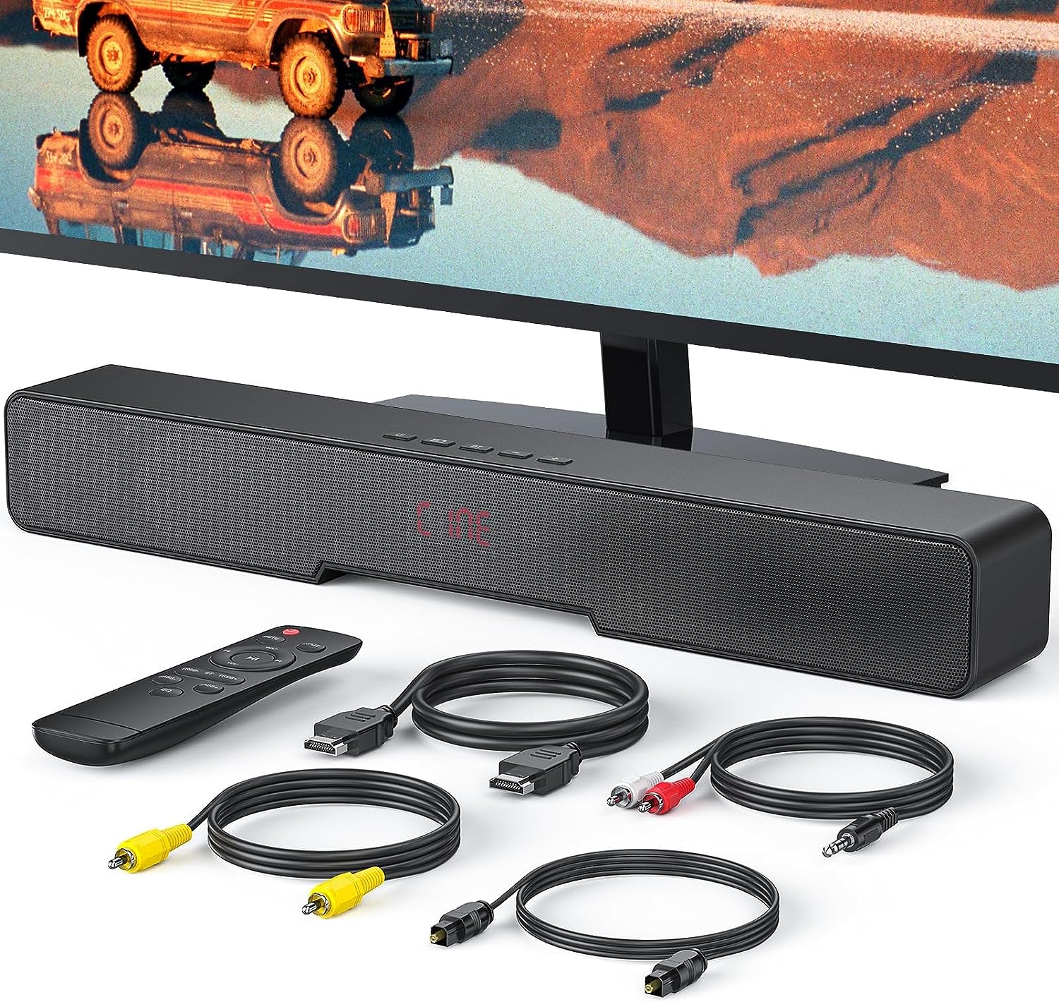 KOOSODIO Small Sound Bar for TV and PC Review