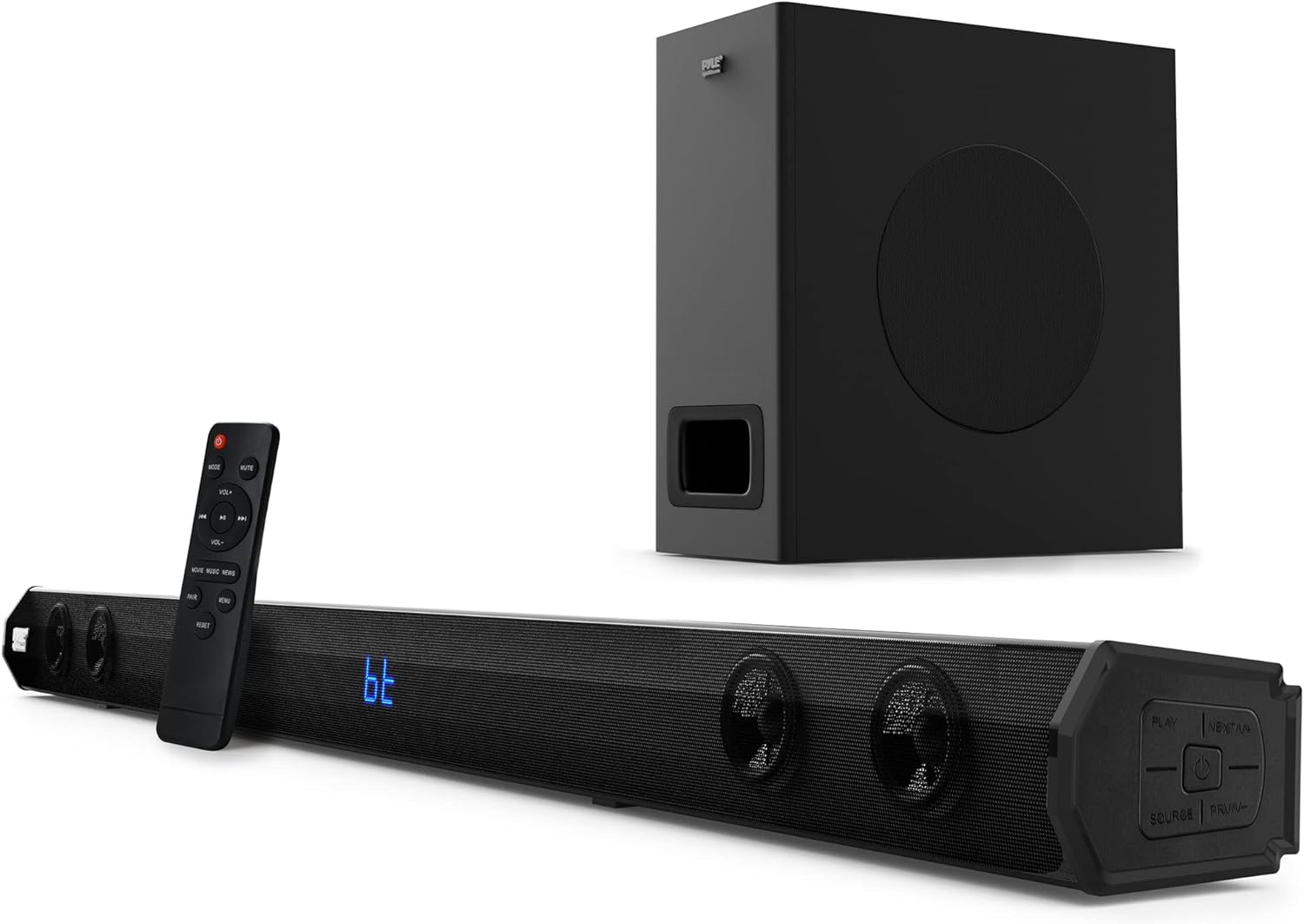 Pyle 2.1 Channel TV Soundbar Speaker Review