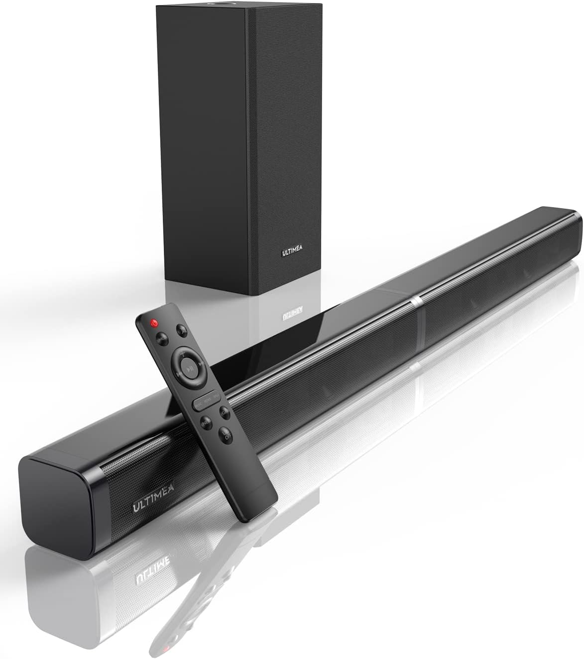 ULTIMEA Sound Bars for TV with Subwoofer Deep Bass Review