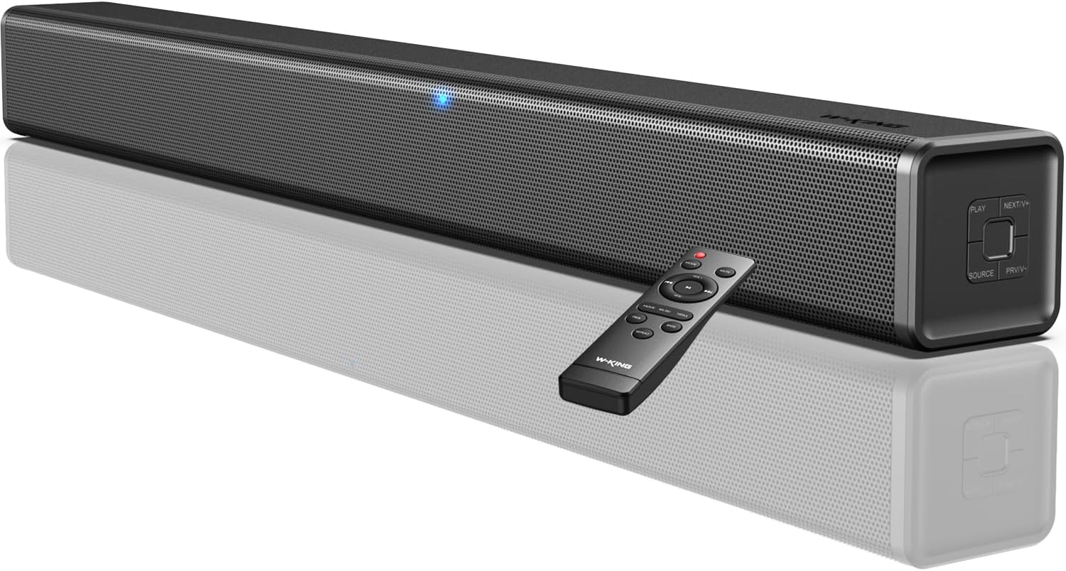 W-KING 70W Wireless Sound Bars for TV with Subwoofer Review