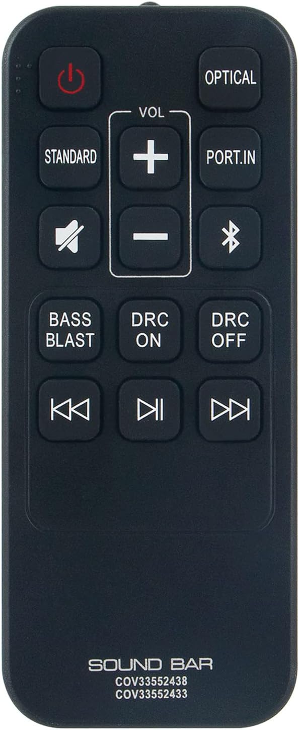 COV33552438 COV33552433 Remote Control Applicable for LG Sound Bar SK1 Review