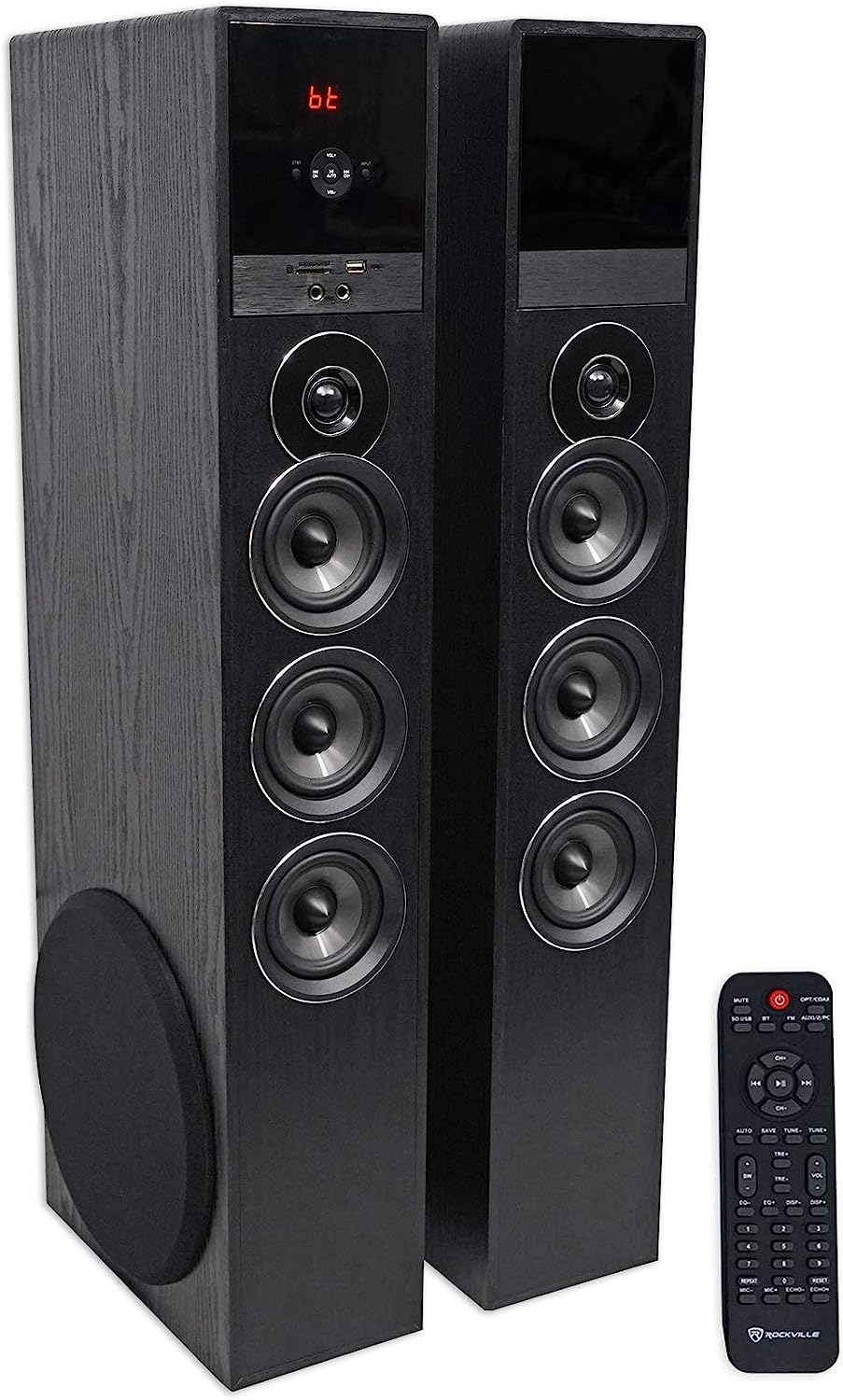 Rockville TM150B Tower Speakers Review